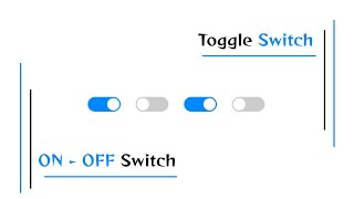 Create a Stunning ON-OFF Toggle Switch with HTML, CSS & JavaScript | Beginner-Friendly Tutorial