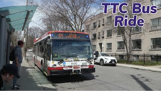 Toronto TTC Route 64 Main - Short Bus Ride 4/6/2023