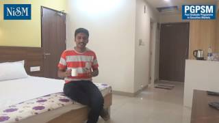 Mr. Venkatesh speaks about NISM PGPSM Hostel Life