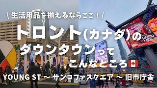 [海外vlog] カナダ・トロントを街歩き④ | 渡航前に見て欲しい！| 暮らすときにおすすめのお店を紹介 | 海外旅行 | ワーキングホリデー | ワーホリ | 海外生活