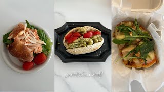 1일 1샌드위치 하는 빵순이가 만드는 샌드위치 보고 가실래요…? 😏  | 샌드위치 레시피 sandwich recipe 🥪🍏