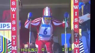 Gustav Thöni ITA Winner FIS Alpine Ski World Championship Slalom 1974 St. Moritz Weltmeisterschaft