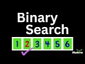 Binary Search Algorithm ⚡ Leetcode 704 🎯 Full Concept + Python Code
