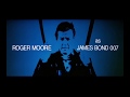 Moonraker, by Lewis Gilbert (1979) - Opening credits (with Roger Moore)