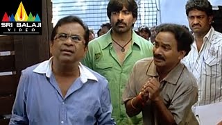 Neninthe Movie Brahmmi Over Action at Movie Set | Ravi Teja, Siya | Sri Balaji Video