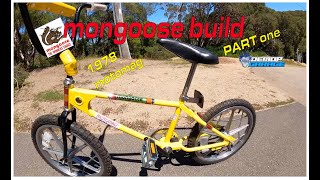 1978 mongoose motomag bmx restoration build part one.