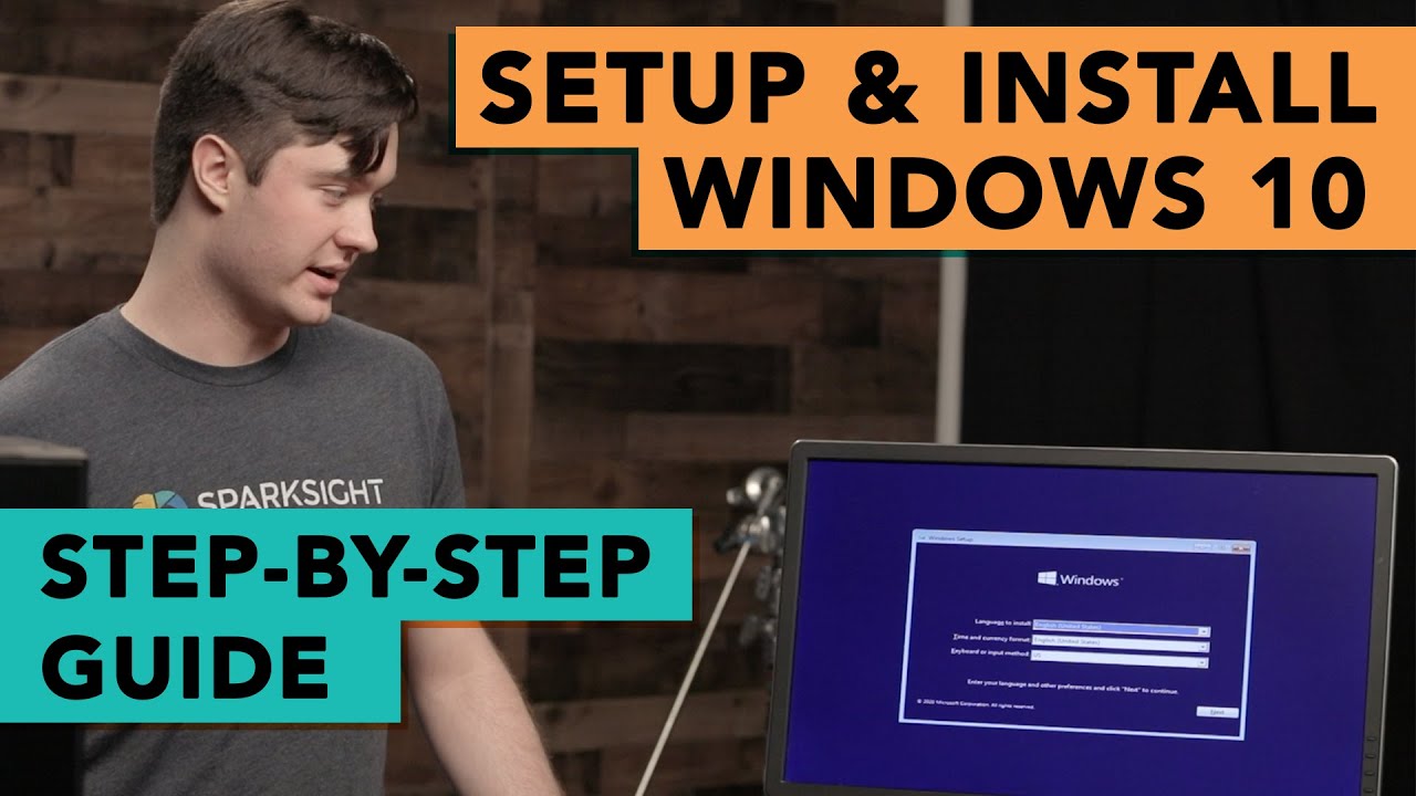 How To Setup And Install Windows 10 (A Step-By-Step Guide) - YouTube