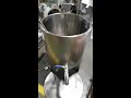 how to operate a pasteurizer 30 50 litre