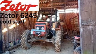 Zetor 6245 cold start