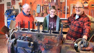 3 Generations Splitting the Farmall MD!