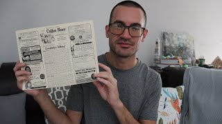 Talking About Your Horoscopes, Trivia, Facts \u0026 Jokes | Flipping Thru a Small Town News Paper (ASMR)