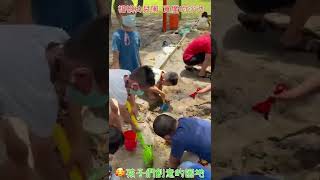 福祺幼兒園~寬廣的沙池