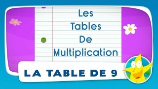 Comptines pour enfants - La Table de 9 (apprendre les tables de multiplication)