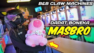 ONLY HERE THE CLAW IS VERY STRONG AND CERTAINLY GETTING IT | B\u0026B CLAW MACHINES