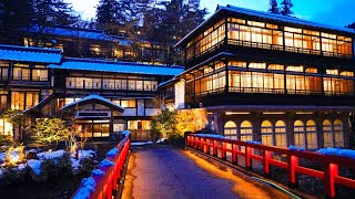 群馬溫泉之旅♨️四万溫泉「積善館 本館」。走進神隱少女的油屋，在日本最古老木造溫泉旅館住一晚，體驗湯治文化😊