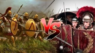 How Did The Romans Beat The Greeks?- Legions Vs Phalanx, Gladius Vs Sarissa