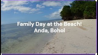 Family Trip to the White Sand Beaches of Anda, Bohol, Philippines.