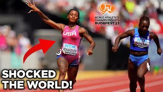 Sha 'Carri Richardson Is Much FASTER Than We Think! | World Athlete Championships 2023 Budapest