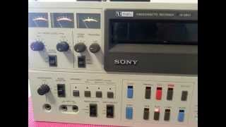 Sony VO-5850 Serviced Machine Back in Action