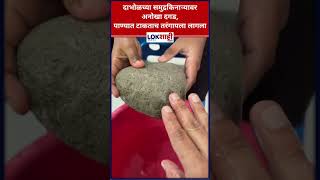 Dabhol Beach : दाभोळच्या समुद्र किनाऱ्यालगत मिळाला अनोखा तरंगणारा दगड |Lokshahi