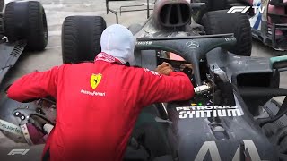 VETTEL congratulates HAMILTON on his 7th title Moment of RESPECT F1 Turkish GP 2020