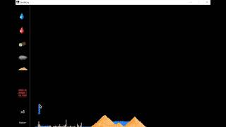 Sandbox / Sand Simulation in python with raylib