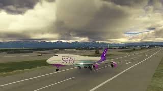 앵커리지 테드 스티븐스 국제공항 보잉 747-8 Ted Stevens Anchorage International Airport ICAO: PANC, IATA : ANC