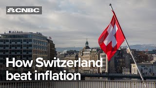 Countries are struggling to contain inflation, but not Switzerland. Here's why