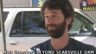 Matt Stoecker with Beyond Searsville Dam at the 2010 Humane Planet Expo