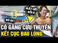 Gió bão khiến TÀU ĐỨT NEO, người đàn ông CỐ GẮNG CỨU TÀU và cái kết ĐAU LÒNG | Tin 3 Phút