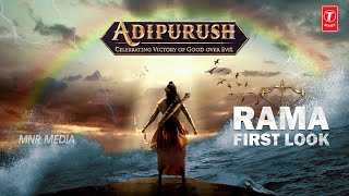 Prabhas Aadipurush Movie First Look Poster Released | #Adipurush | Prabhas First Look | MNR Media