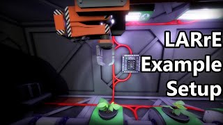 Stationeers - Taking a look at the LARrE (robot arm) example setup (official Workshop item)