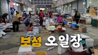 시장구경 장날풍경 시골장날 보성 장날 오일장 재래시장 흥정 korea village life vlogs