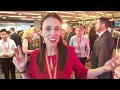 prime minister jacinda ardern at the unleash space