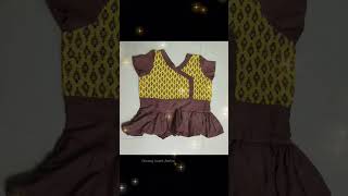 Kurti to Kids peplum top #shorts