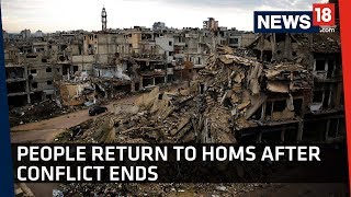 Homs Battle | People Return as Fighting Ceases in Parts of  Syria