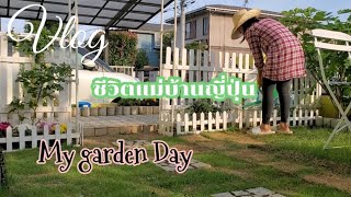 #38 แม่บ้านคนไทยในญี่ปุ่น ทำสวนปลูกผักMy garden หลงรักสวนตัวเองที่บ้าน  ชีวิตแม่บ้านคนไทยญี่ปุ่น