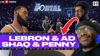 Smada REACTS to LeBron and AD vs. Young Shaq and Penny | The Portal E8 | HOW MANY SHAQ ADS??