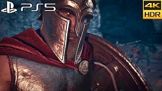 Assassin’s Creed Odyssey | PS5 Gameplay | Opening Sequence - Battle of 300 [4K 60FPS HDR]