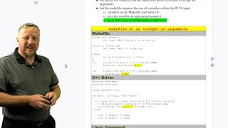 Makefiles with Command Line Arguments