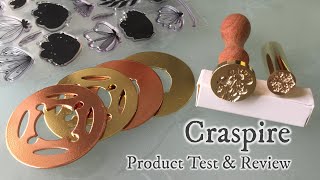 Craspire Website \u0026 Wax Stamp Review