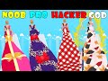 NOOB vs PRO vs HACKER vs GOD - Paint dress!