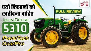 John Deere 5310 Powertech Gearpro 4WD Tractor Review and Specification |Tractor Junction| #johndeere