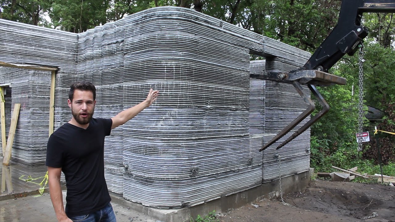 3d Printed Concrete House