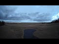 today s 02 01 2025 oceanville cloudy boardwalk sunrise at forsythe wildlife refuge