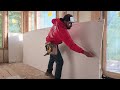 Como instalar sheetrock en parad con curva