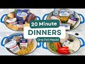 5 Tried & True 20 Minute Dinners! | ONE POT MEALS | The EASIEST Weeknight Recipes! | Julia Pacheco