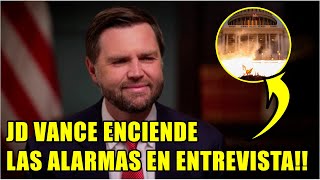 JD VANCE HUNDE SU CAMPAÑA Y A TRUMP EN CATASTRÓFICA ENTREVISTA