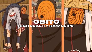 Obito Raw High Quality Clips For Editing