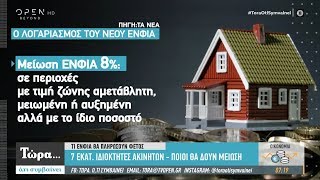 Τι ΕΝΦΙΑ θα πληρώσουν φέτος 7 εκατ. ιδιοκτήτες ακινήτων - Τώρα ό,τι συμβαίνει 9/2/2020 | OPEN TV